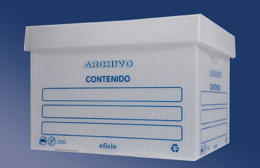Airplast® Corrugado Plastico cajas para archivo